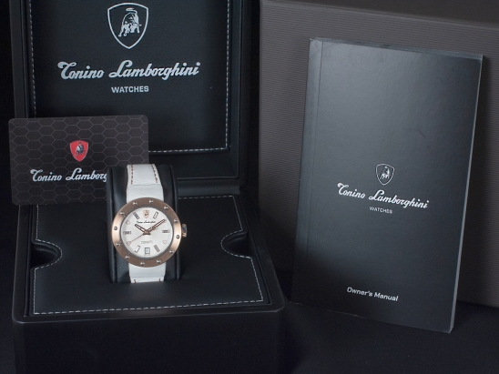 Tonino Lamborghini Cuscinetto Lady Bianco  Watch  TLF-A05-5